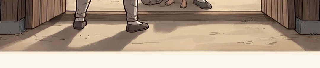 밥그릇을 든 채 굳은 무진. 놀람은 짧게. / 문밖으로 따라 나와 언니의 소매를 한 번 잡아채는 채령(미는 동작 없음). 연화가 반 발 흔들린다. — 무진 "…나를?" 채령 "이 거지가 언니를 먹여 살리겠어?"