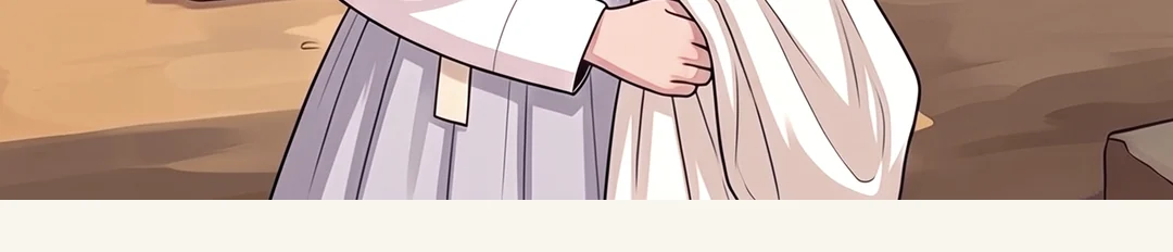 마당. 하인에게 목소리를 누르는 태식. 웃음 없이 — 결정을 내리는 상인. / 닫히는 대문, 질러지는 빗장. — 태식 "일 주지 마. 굶어서 기어 돌아오게 해." 철컥