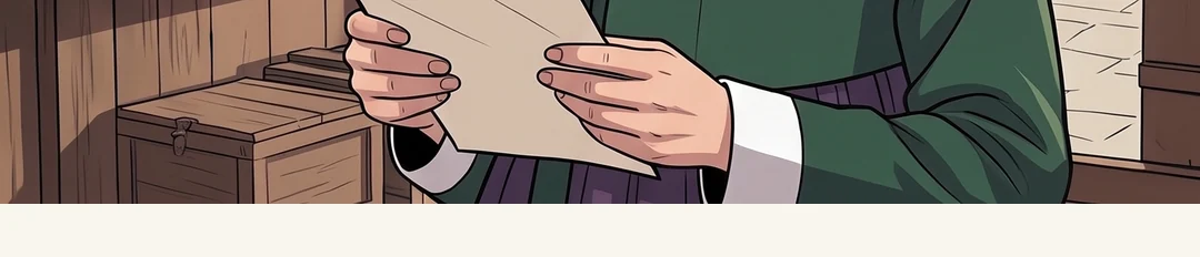 (손) 상궁이 눈도 들지 않고 반환 목록에 한 줄 적는다. 붓. / 붓을 내려놓는 상궁. 격식 — 최종 통보. 크지 않게. — 태식의 말은, 상궁의 반환 목록에 적혔다. 상궁 "비단을 훼손한 것을 제가 보았습니다. 나가십시오."