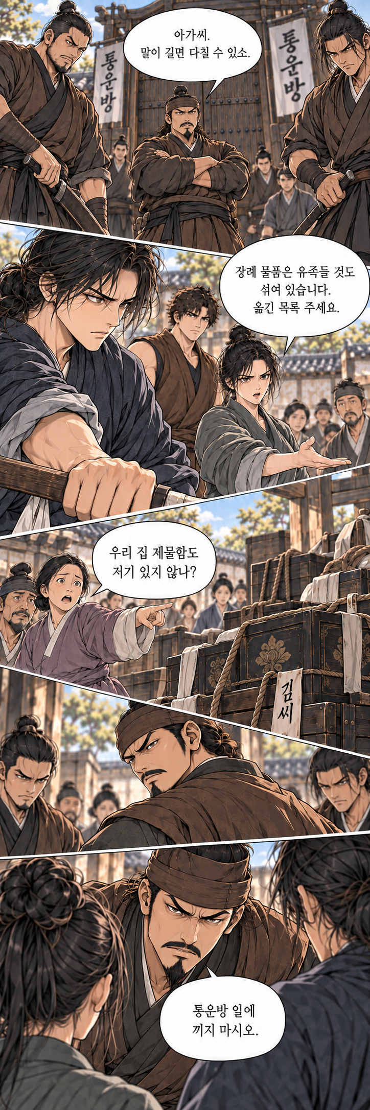 마교협객 3화 내 집에서 — 승인 V3 장면 3