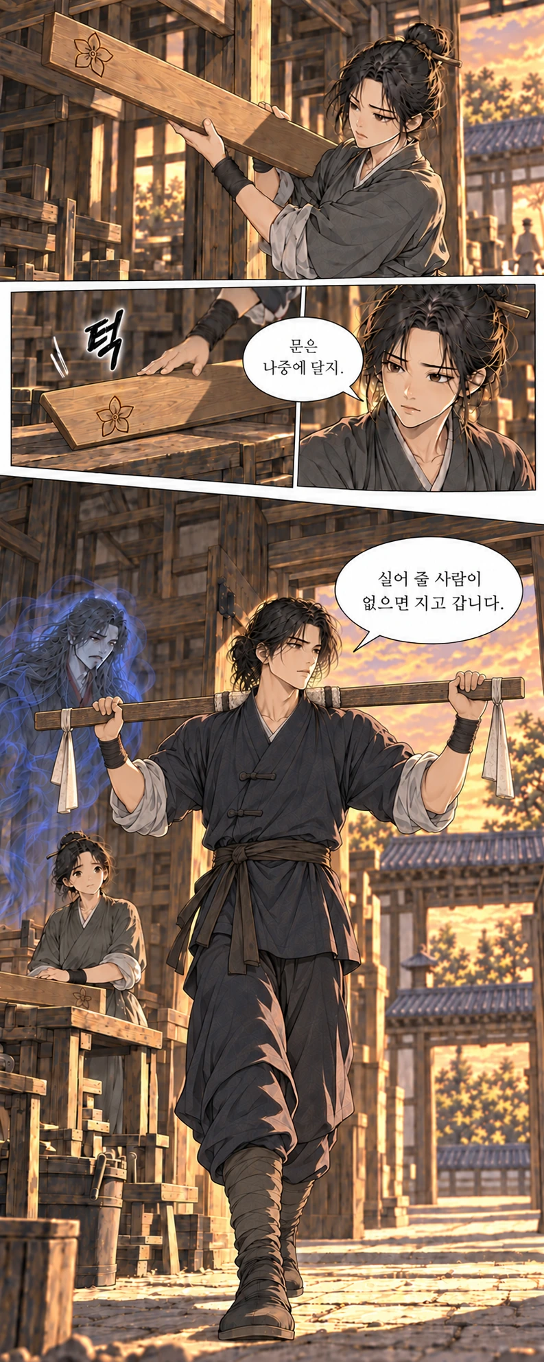 마교협객 4화 한 지붕의 원수들 — 장면 17, 정본 C033