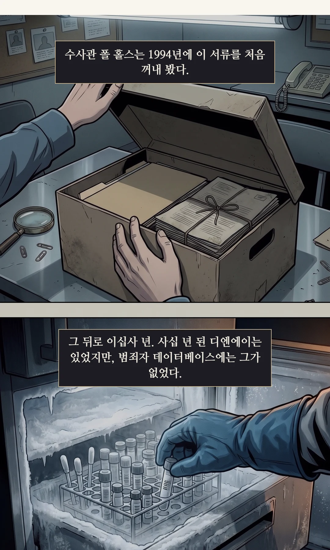 [실제 자료] 수색영장·진술서 원문.